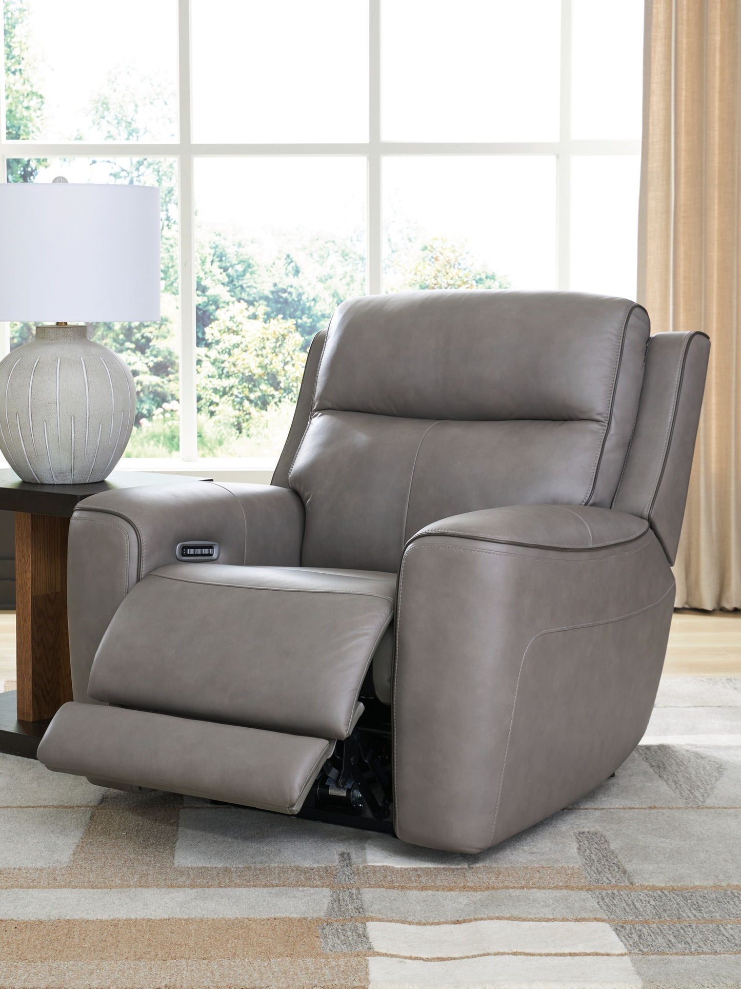 5Z - Comfort - Relaxation - Power Recliner With Adj Headrest - Hornell Furniture Outlet