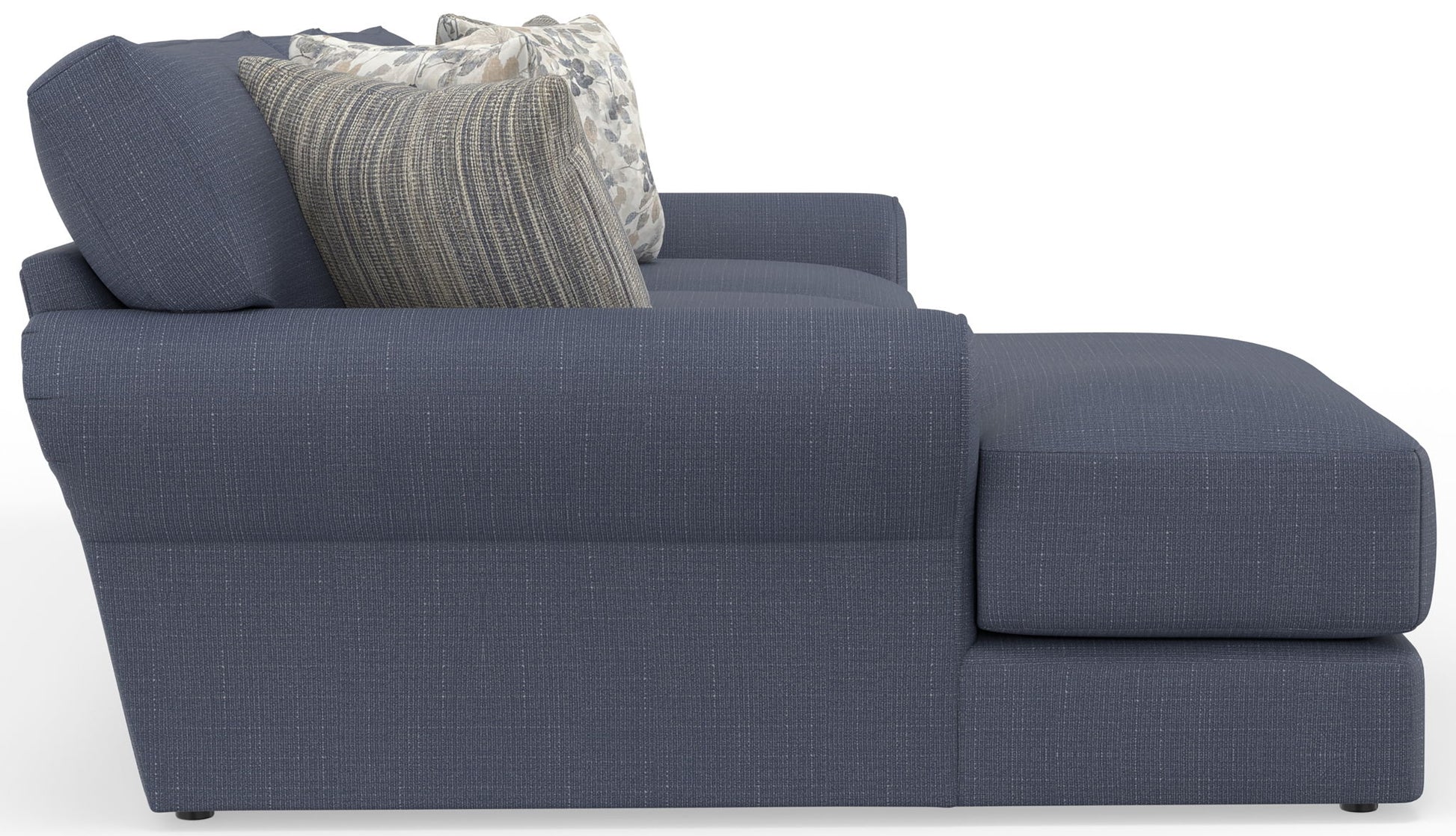 Cape May - Sofa Chaise With Comfort Coil Seating And 5 Accent Pillows Included - Hornell Furniture Outlet