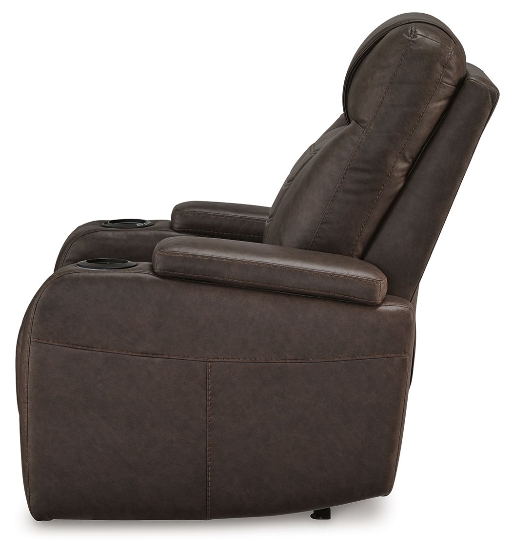 Schooner Rocks - Power Recliner / Adj Headrest - Hornell Furniture Outlet