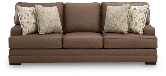 VillaCourt - Caramel - Sofa - Hornell Furniture Outlet