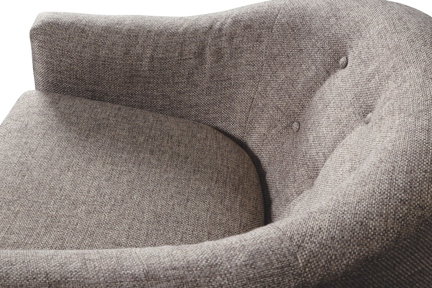Upshur - Taupe - Swivel Glider Accent Chair - Hornell Furniture Outlet