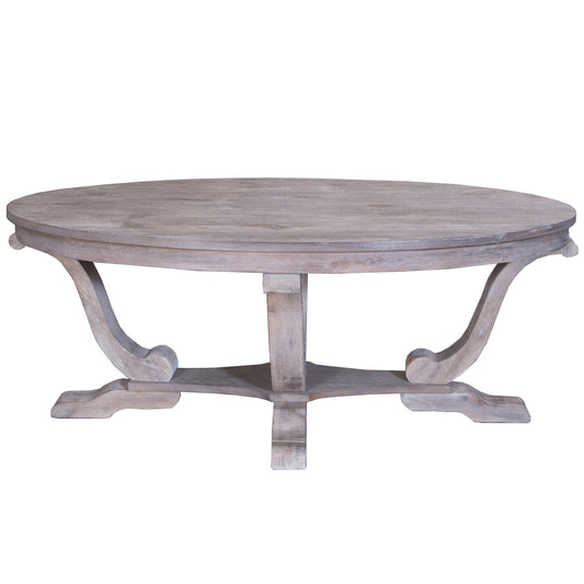 Graystone Mill - Oval Cocktail Table - Graystone - Hornell Furniture Outlet