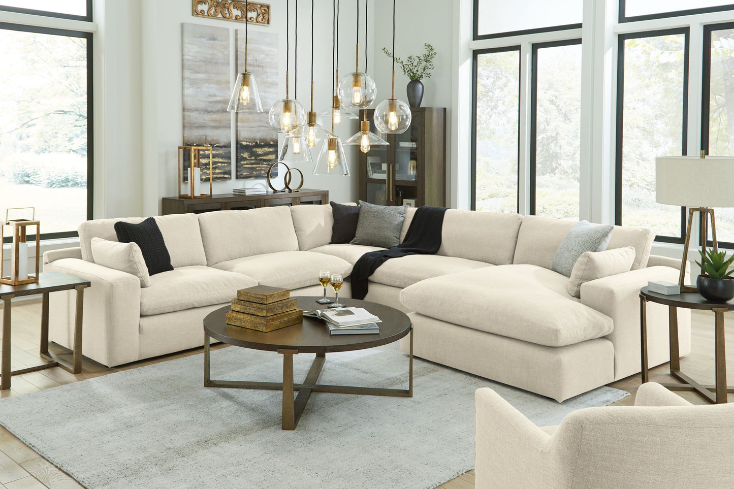Elyza - Sectional - Hornell Furniture Outlet