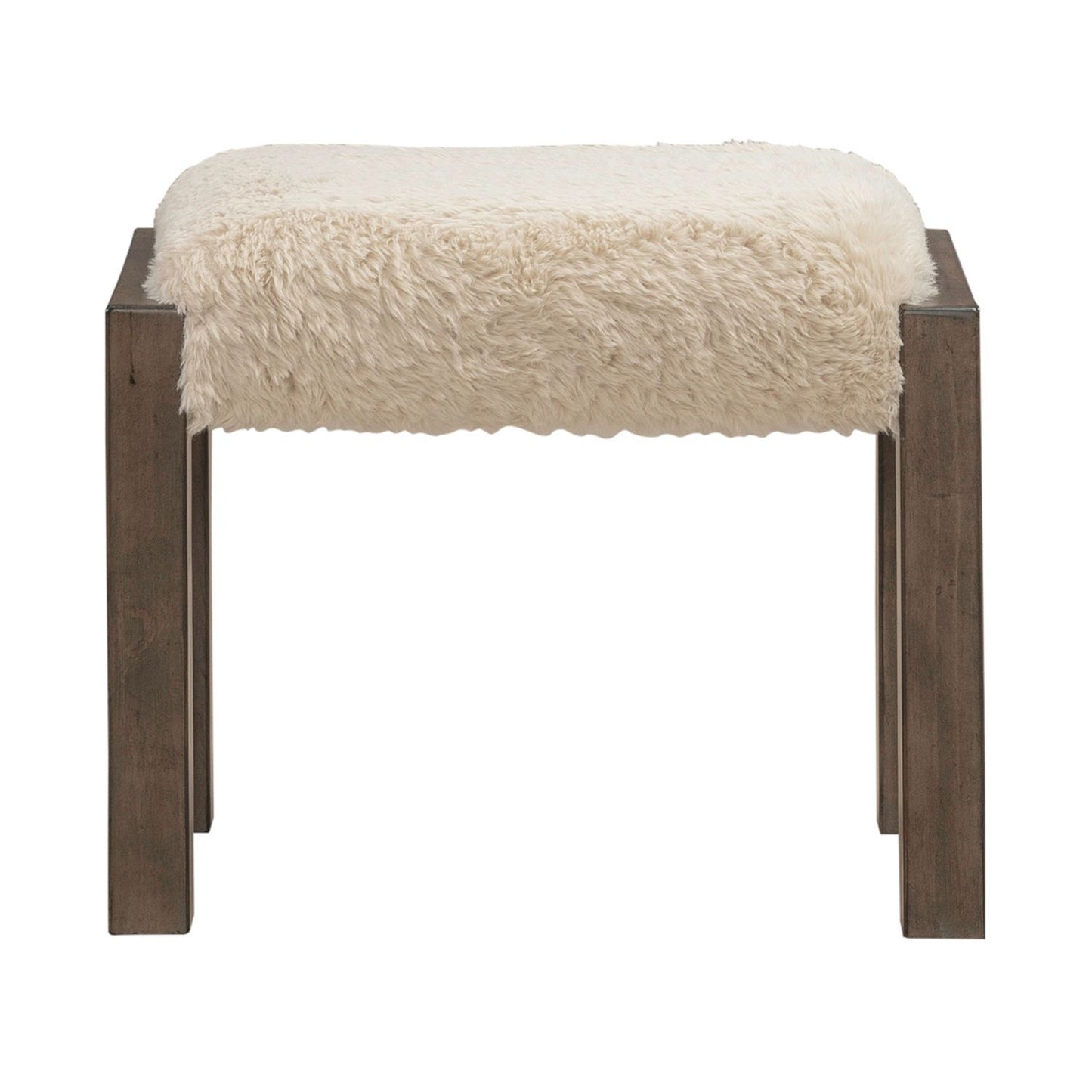 Broadmore - Upholstered Console Stool - Brown - Hornell Furniture Outlet