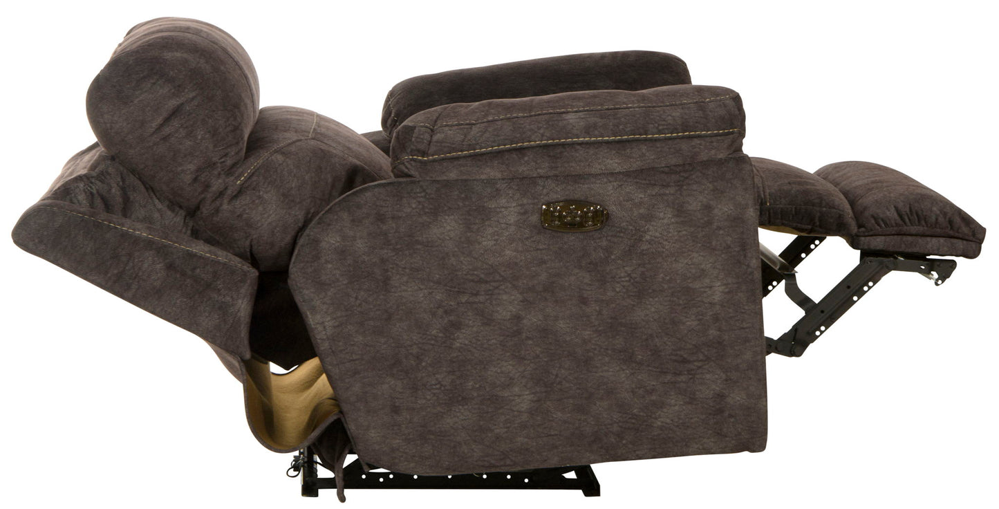 Sedona - Power Headrest With Lumbar Lay Flat Recliner - Hornell Furniture Outlet