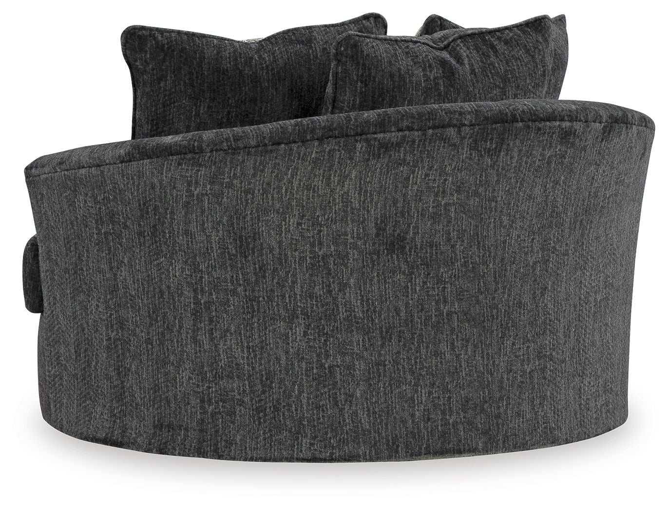 Biddeford - Shadow - Oversized Swivel Accent Chair - Hornell Furniture Outlet