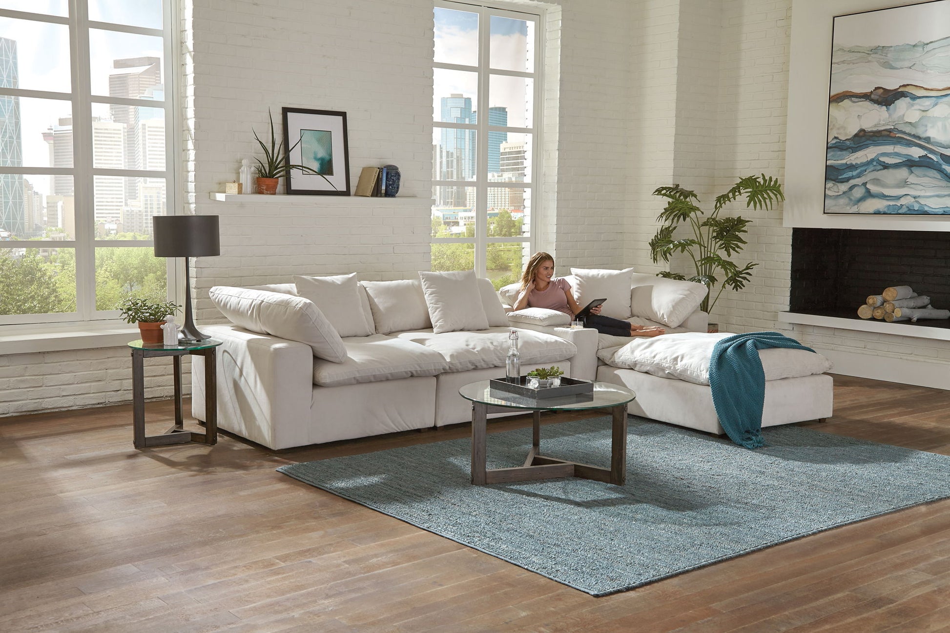 Posh - Modular Sectional - Hornell Furniture Outlet