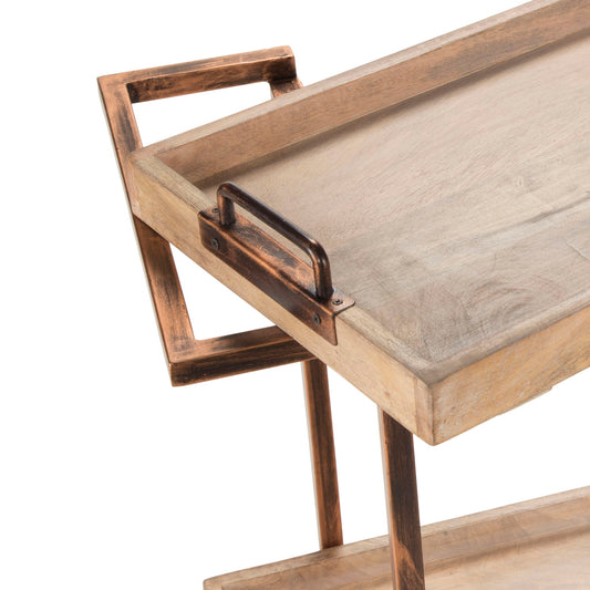 Conway - Cart - Brown - Hornell Furniture Outlet