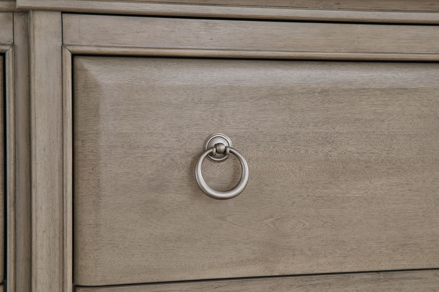 Lexorne - Gray - Dresser And Mirror - Hornell Furniture Outlet