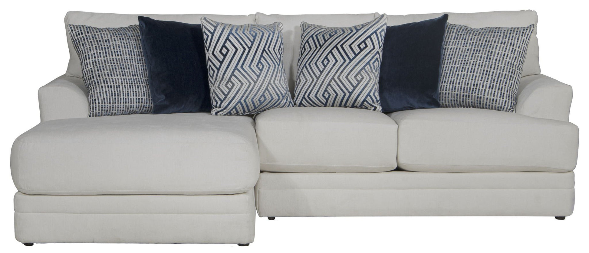 Polaris - Sectional With Comfort Coil Seating And Accent Pillows Included - Hornell Furniture Outlet