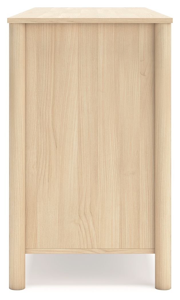 Cabinella - Tan - Six Drawer Dresser - Hornell Furniture Outlet