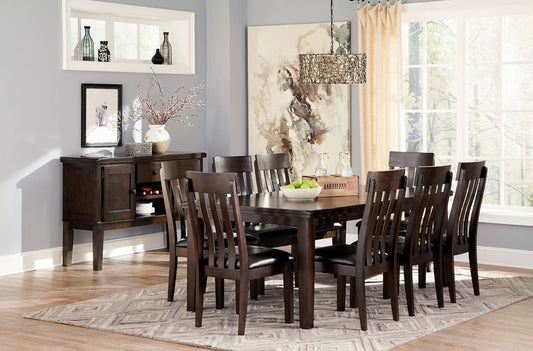 Haddigan - Dining Table With Side Chairs - Hornell Furniture Outlet
