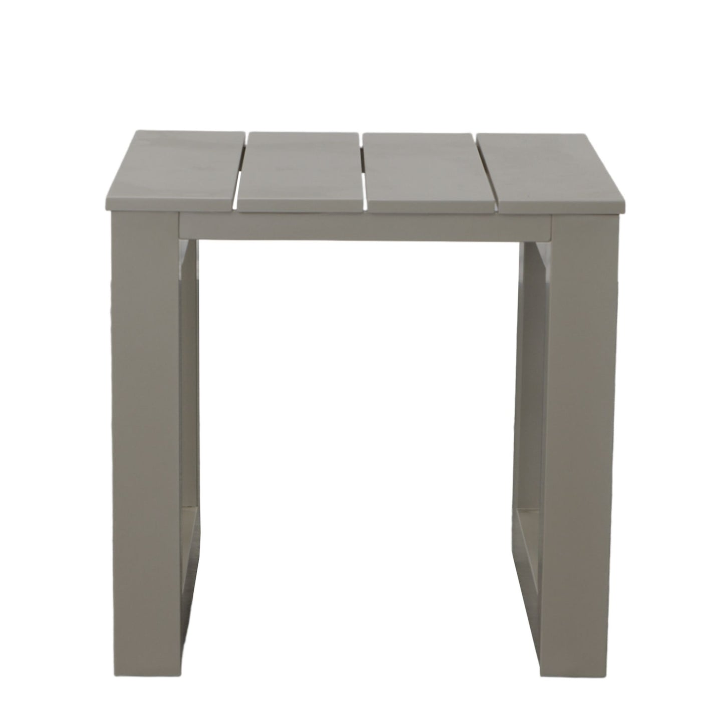 Dalilah - Patio Square End Table - Gray - Hornell Furniture Outlet