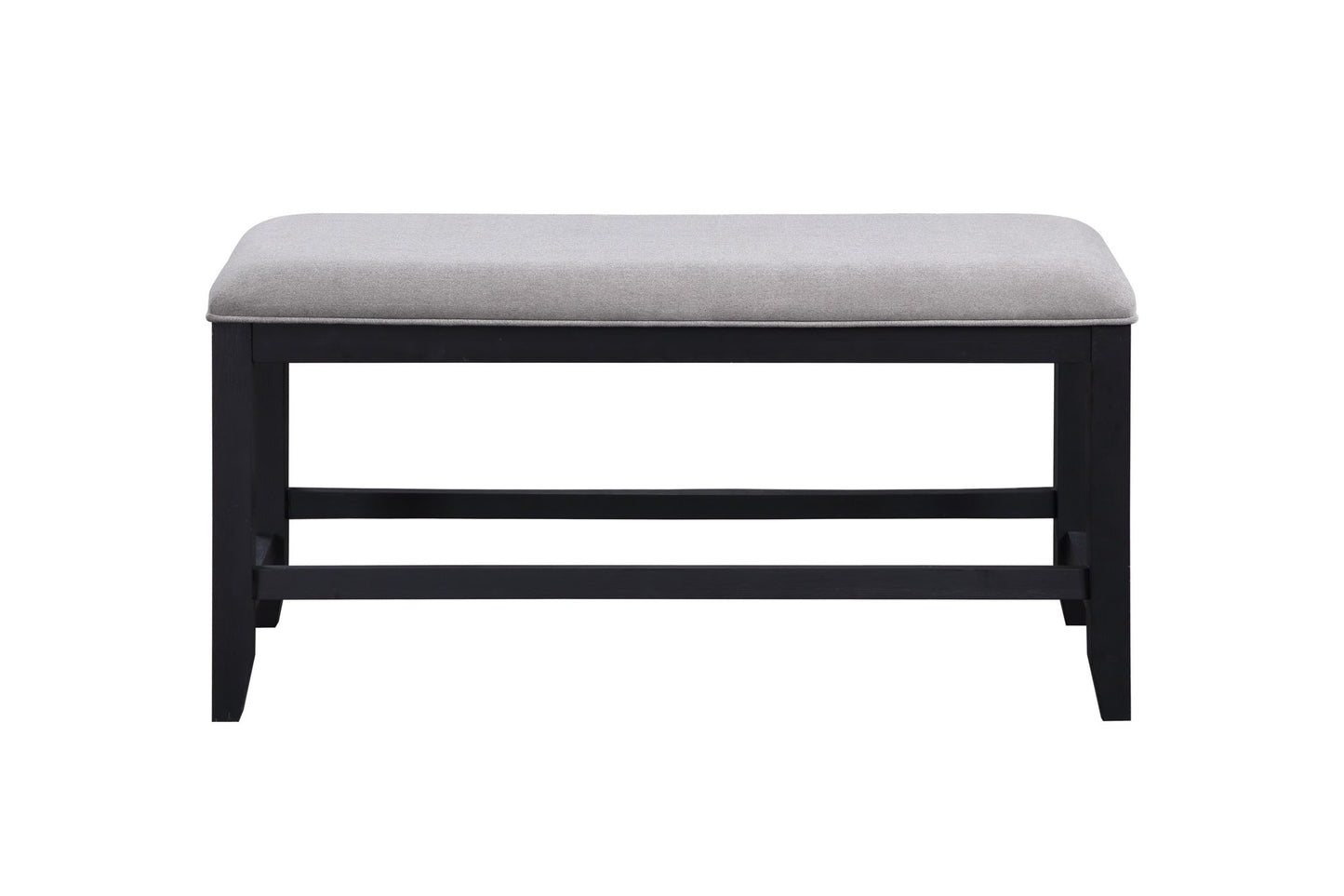 Yves - Counter Bench - Gray - Hornell Furniture Outlet