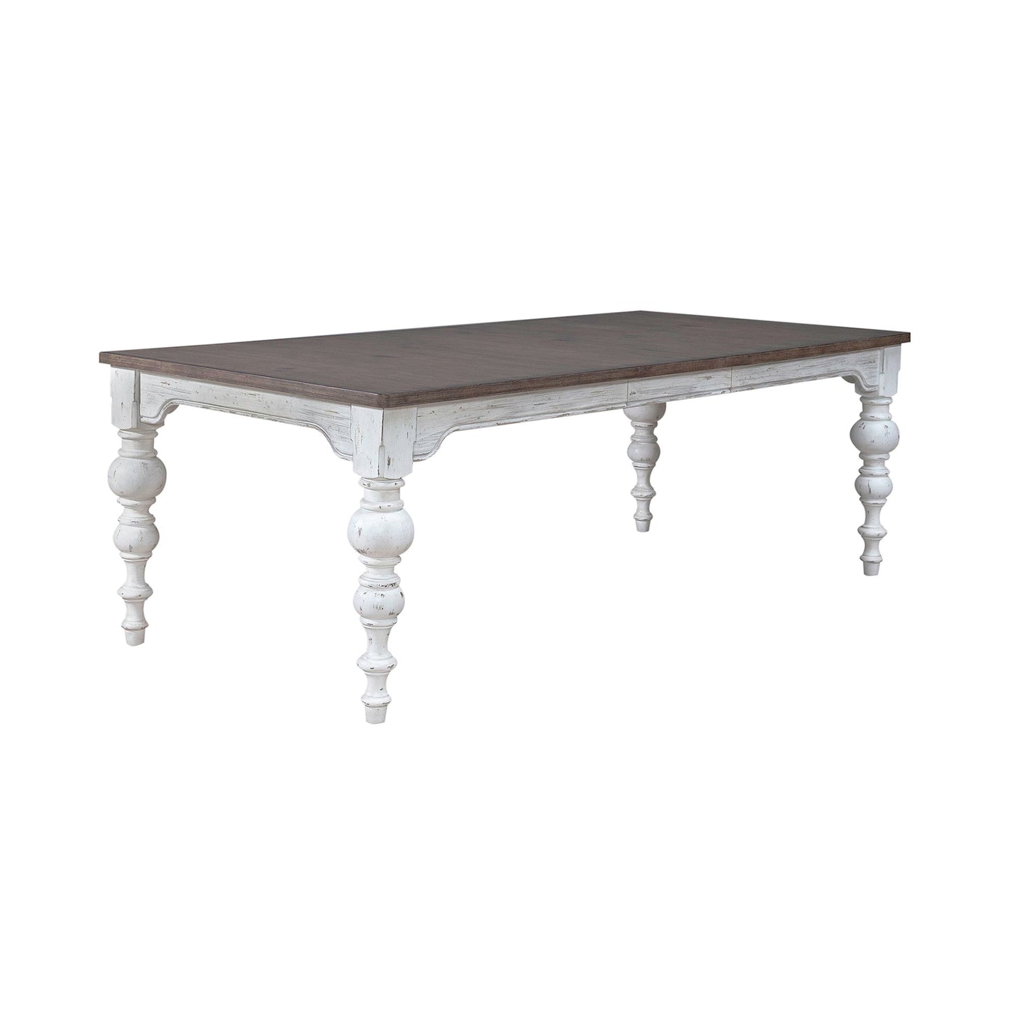 River Place - Rectangular Leg Table - White - Hornell Furniture Outlet