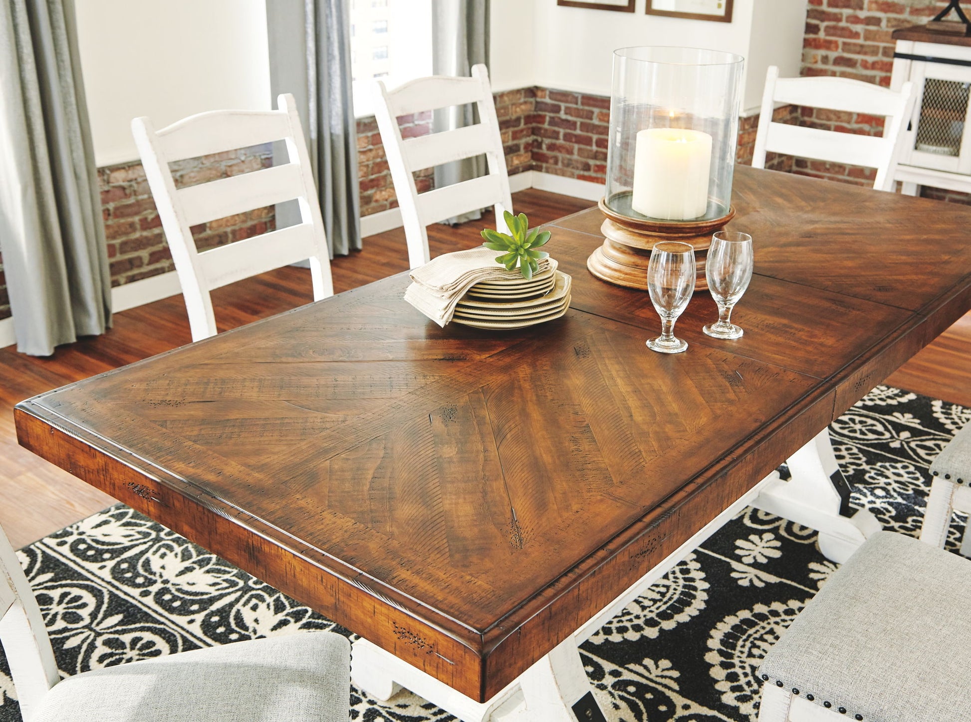 Valebeck - Dining Table Set - Hornell Furniture Outlet