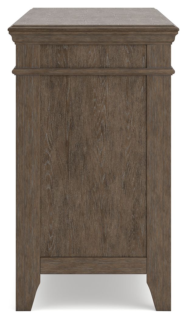 Janismore - Weathered Gray - Credenza - Hornell Furniture Outlet