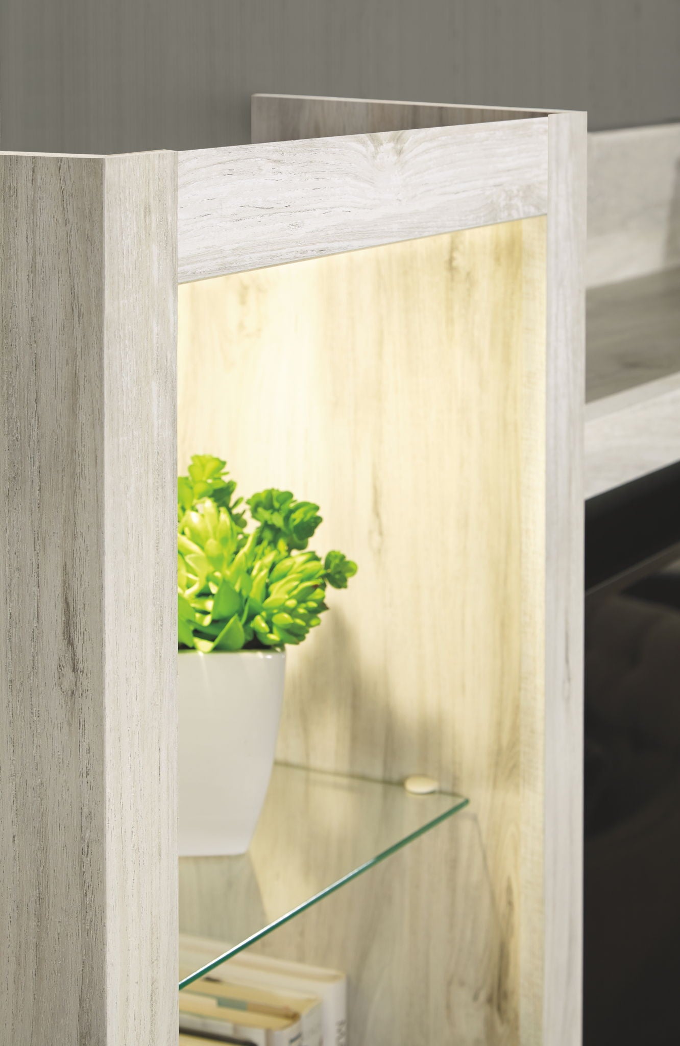 Bellaby - Whitewash - Pier - 2 Drawers - Hornell Furniture Outlet