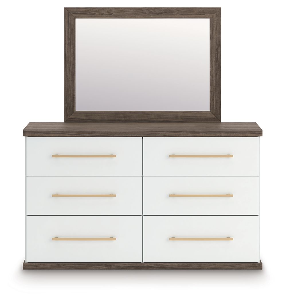Kendanport - Six Drawer Dresser - Hornell Furniture Outlet