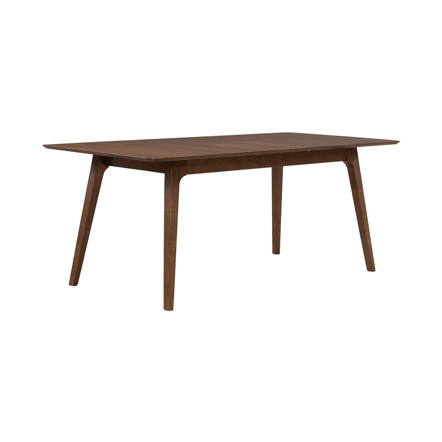 Space Savers - Rectangular Leg Table - Brown - Hornell Furniture Outlet