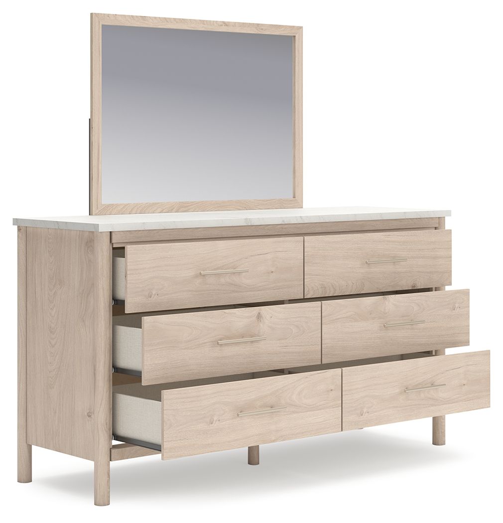 Cadmori - Six Drawer Dresser - Hornell Furniture Outlet