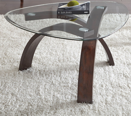 Pitman - 3 Piece Occasional Table Set - Brown - Hornell Furniture Outlet