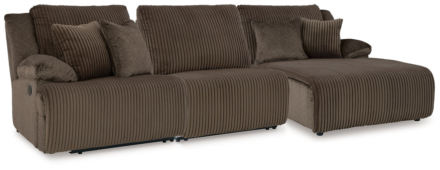 Top Tier - Reclining Sectional - Hornell Furniture Outlet