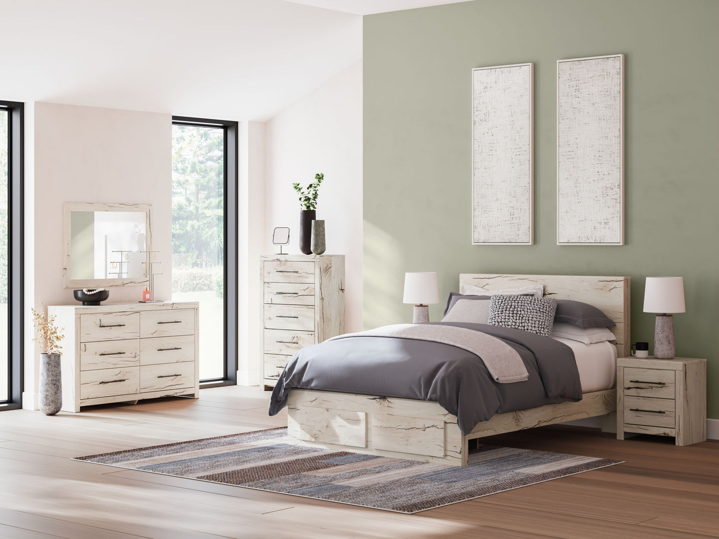 Lawroy - Storage Bedroom Set - Hornell Furniture Outlet