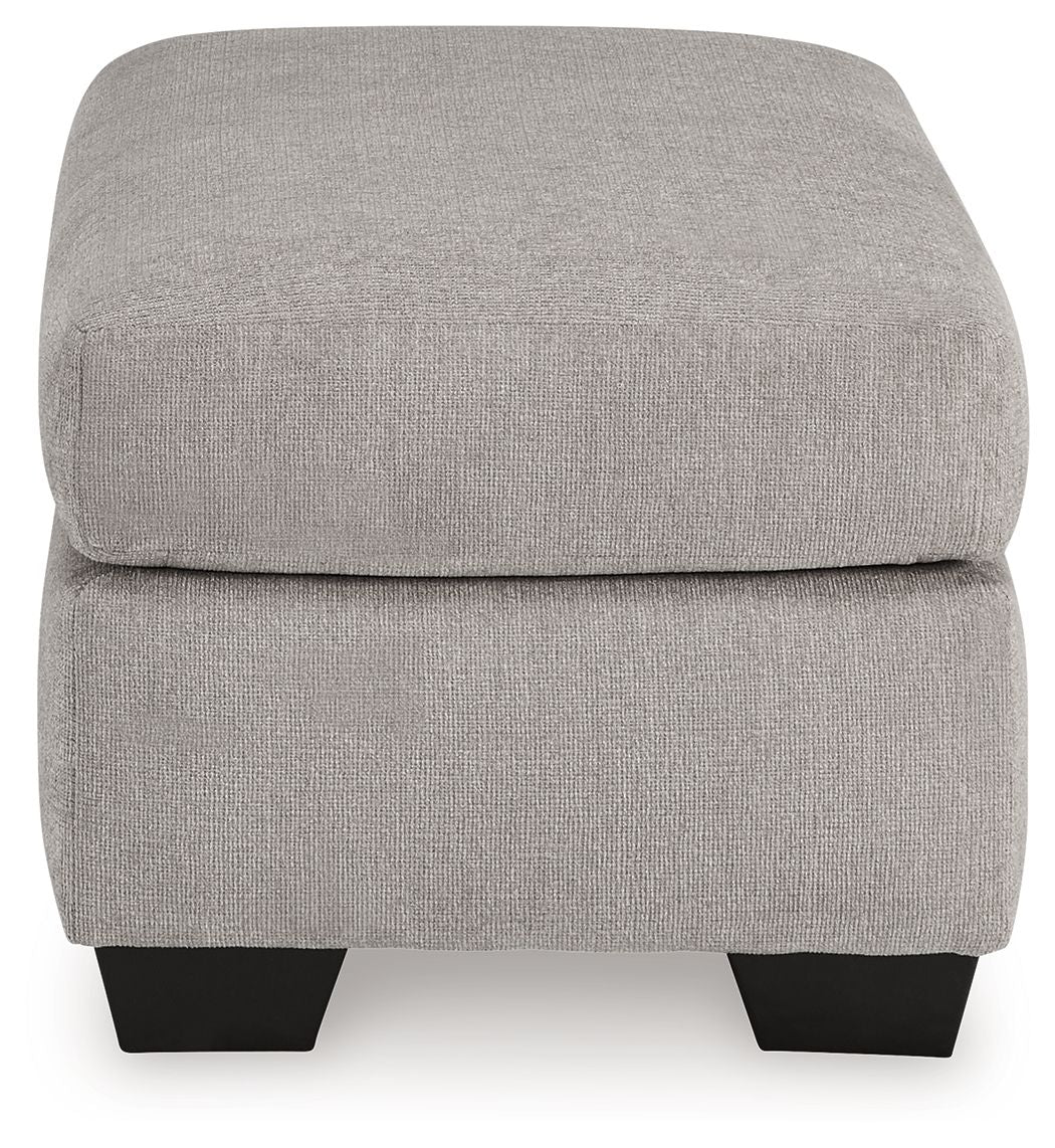 Avenal Park - Flannel - Ottoman - Hornell Furniture Outlet