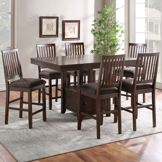 Yorktown - Counter Storage Dining Set - Hornell Furniture Outlet