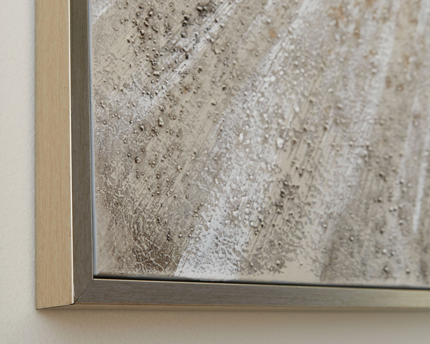 Waldard - Gray / Taupe / White - Wall Art - Hornell Furniture Outlet