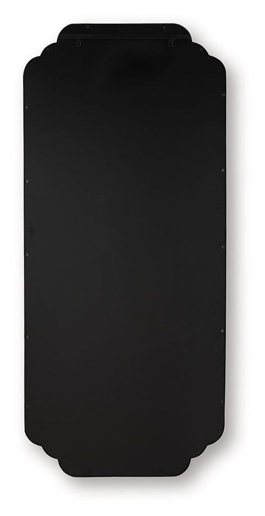 Antigone - Black - Floor Mirror - Hornell Furniture Outlet