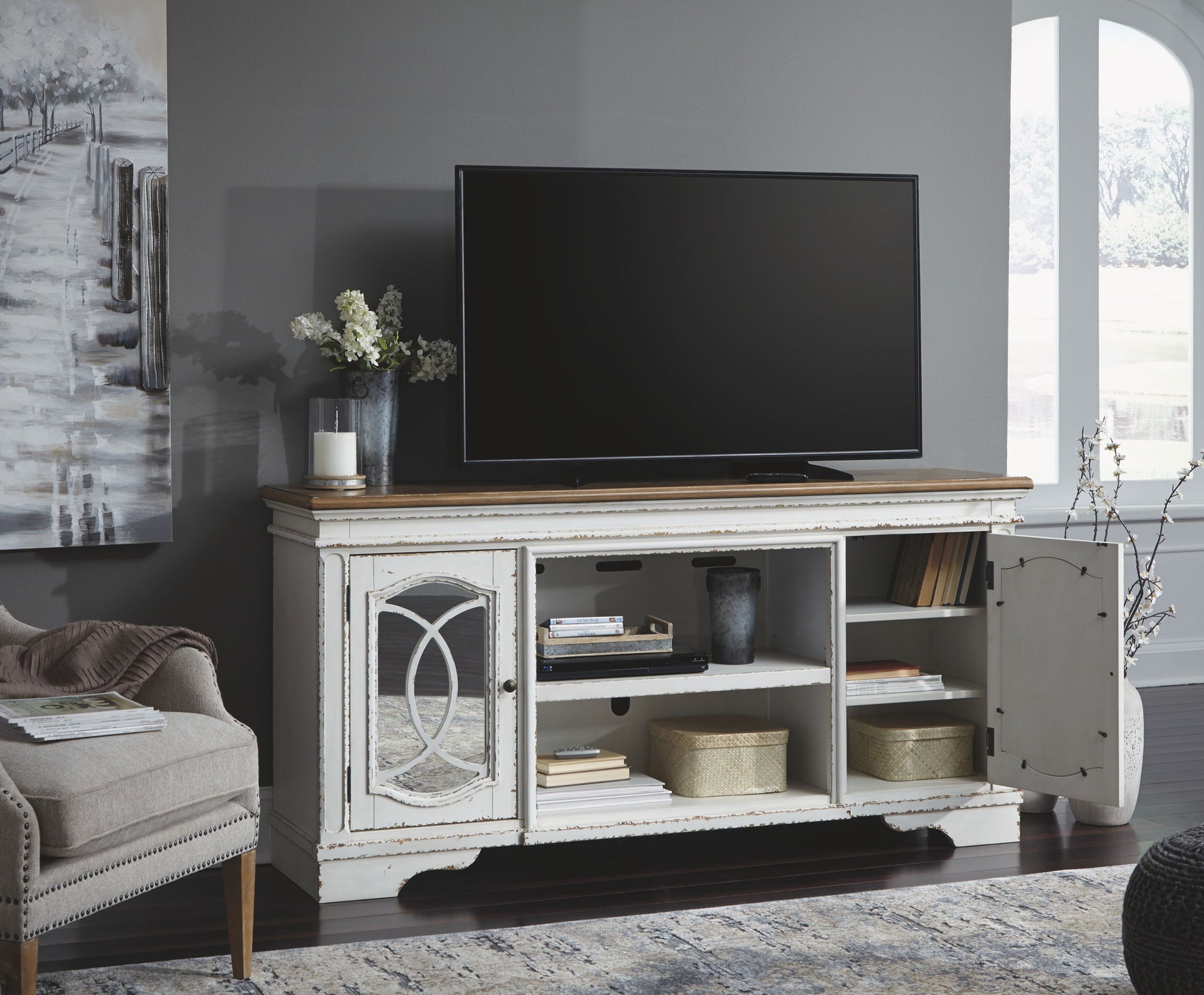 Realyn - TV Stand - Hornell Furniture Outlet
