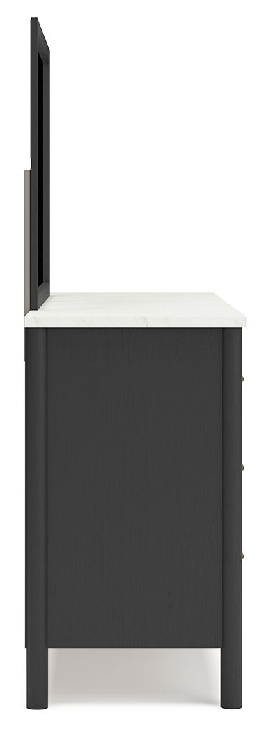 Cadmori - Six Drawer Dresser - Hornell Furniture Outlet