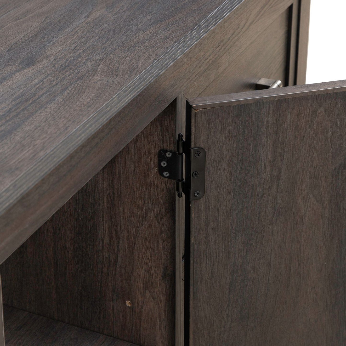 Modern Edge - Dresser & Mirror - Brown - Hornell Furniture Outlet