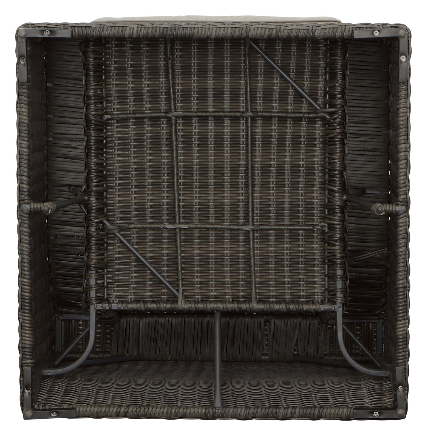 Jones - Outdoor Lounge Chair (Set of 2) - Brown - Hornell Furniture Outlet