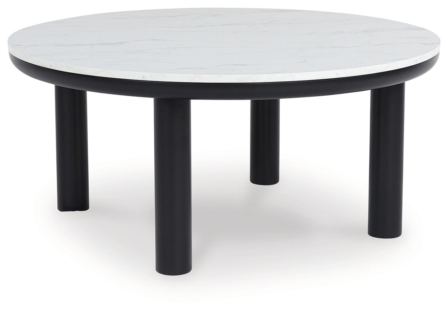 Xandrum - Black / White - Occasional Table Set (Set of 3) - Hornell Furniture Outlet