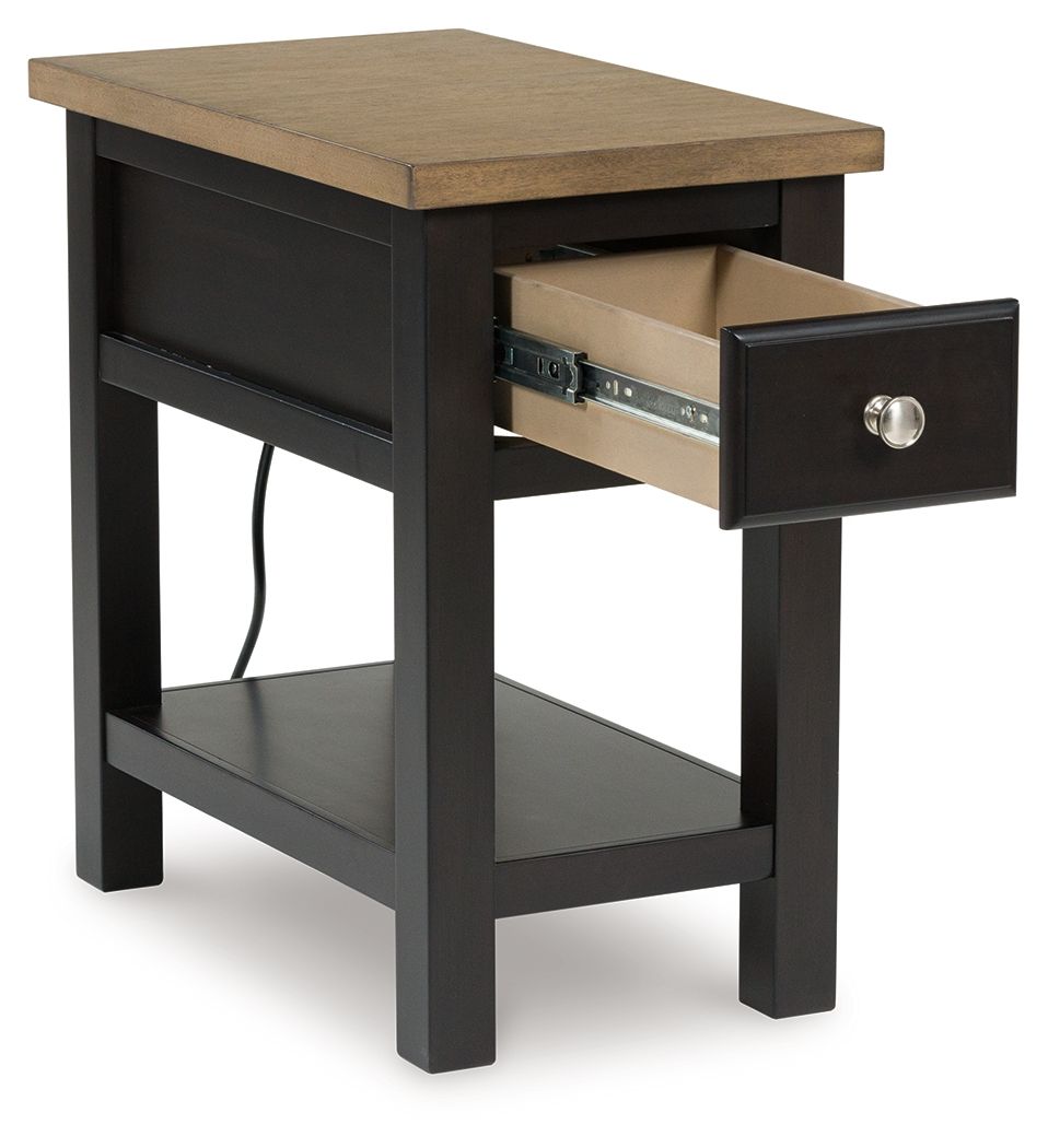 Drazmine - Brown - Chair Side End Table - Hornell Furniture Outlet