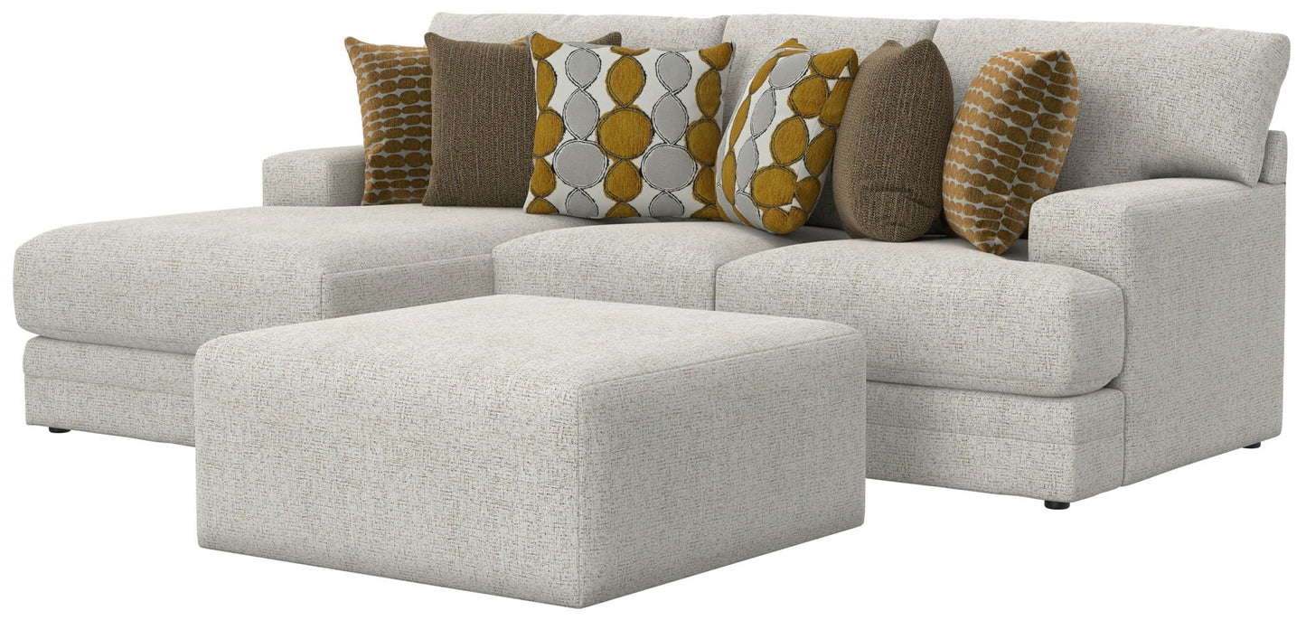 Tori - Sectional With Comfort Coil Seating, Cocktail Ottoman And Accent Pillows Included - Hornell Furniture Outlet
