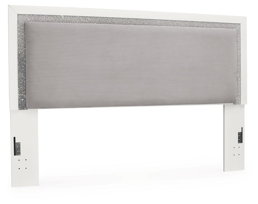 Maeling - Upholstered Panel Headboard - Hornell Furniture Outlet