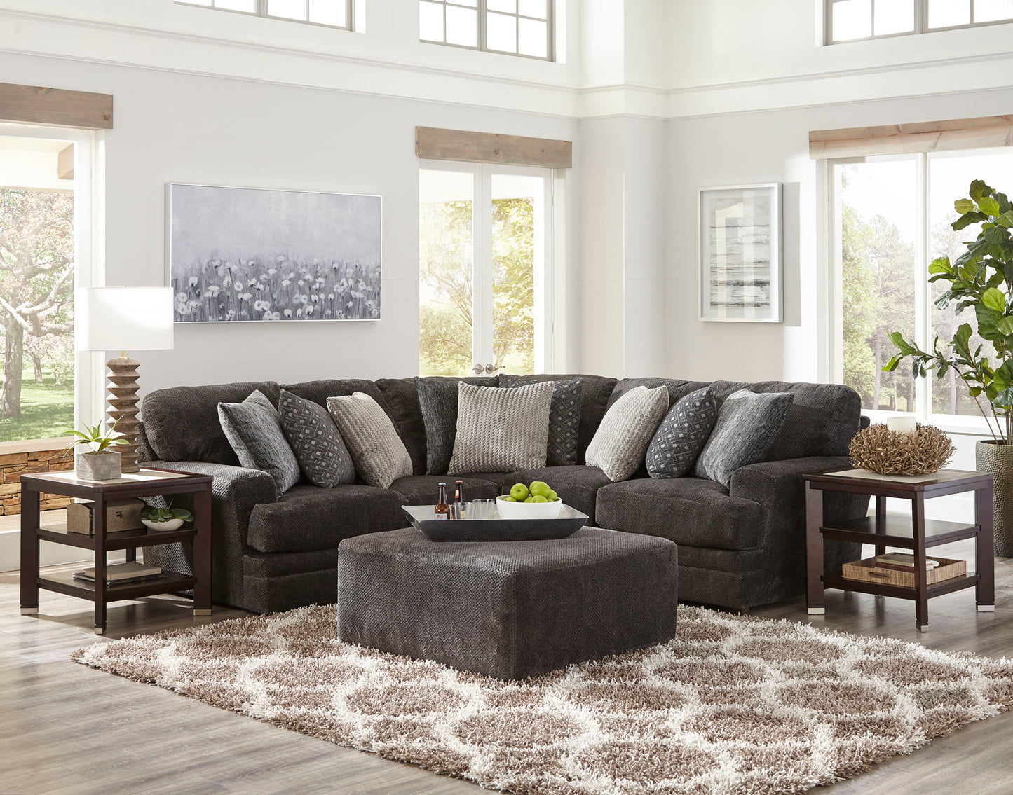 Mammoth Modular Sectional - Cocktail Ottoman 51" - Hornell Furniture Outlet