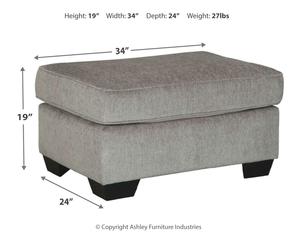 Altari - Ottoman - Hornell Furniture Outlet