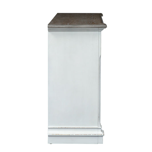 Abbey Park - Buffet - White - Hornell Furniture Outlet