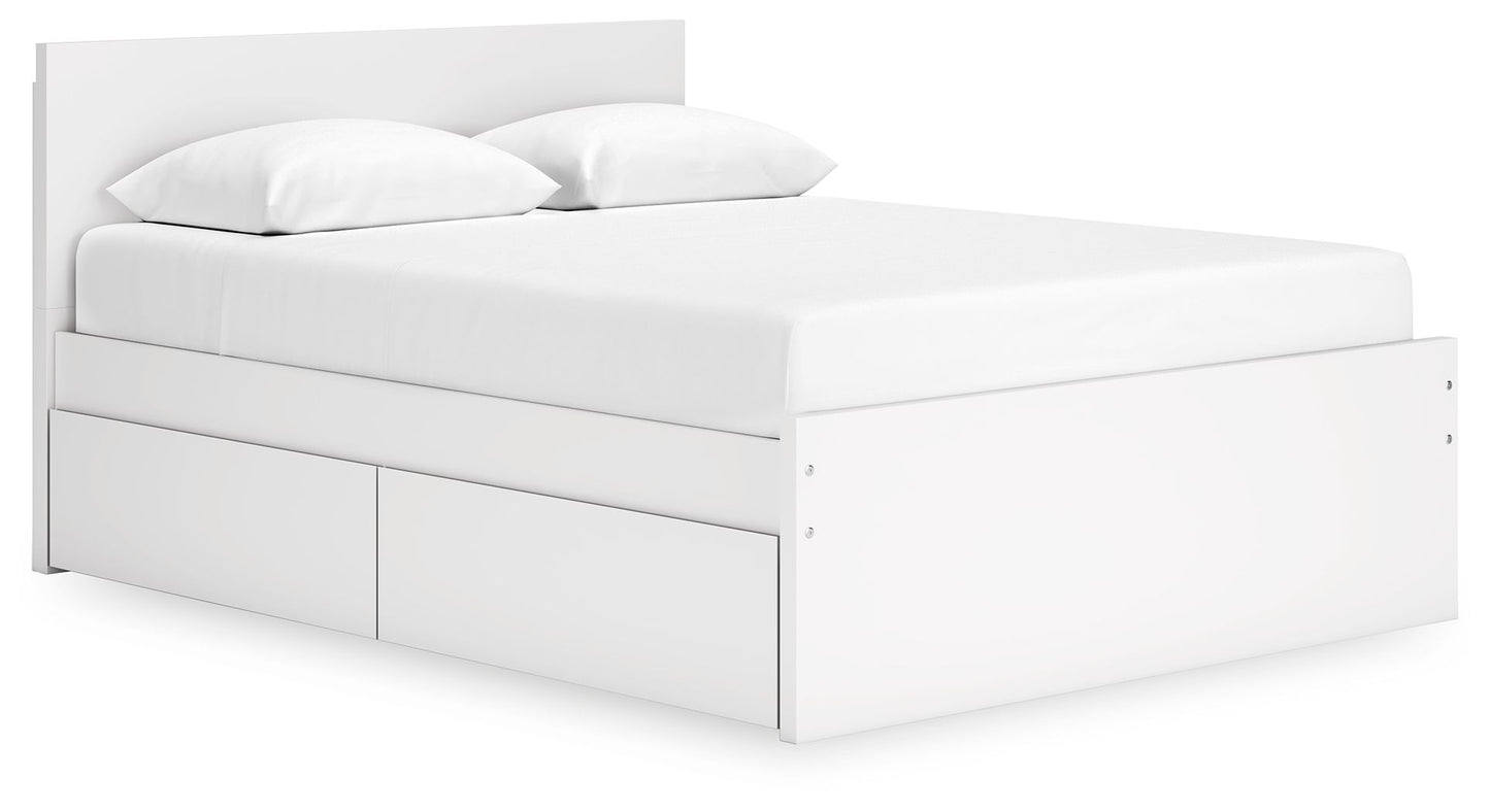 Onita - Panel Platform Bed - Hornell Furniture Outlet