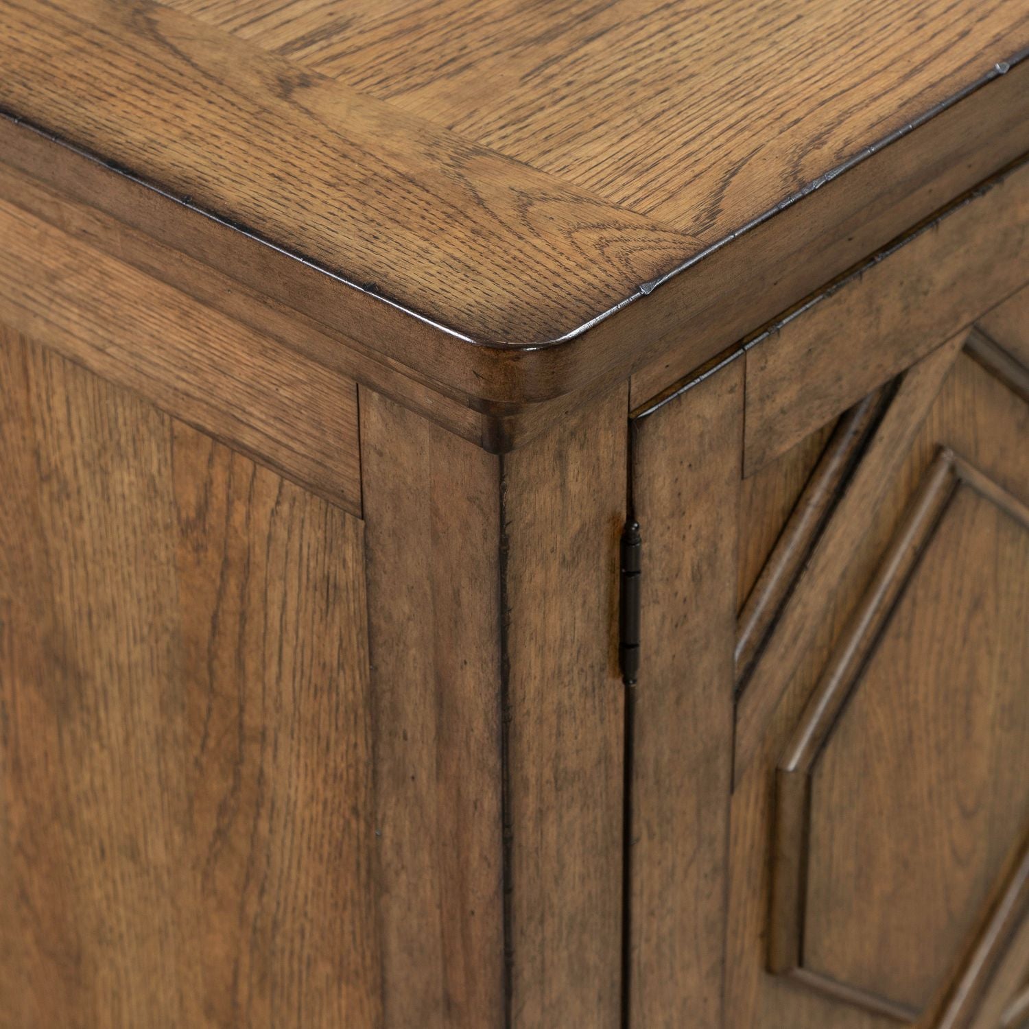 Carolina Park - 78" TV Console - Brown - Hornell Furniture Outlet