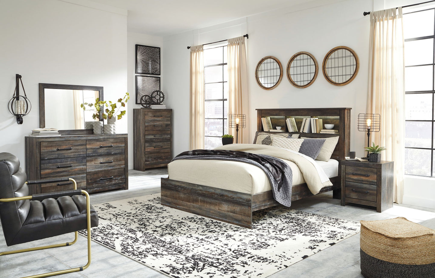 Drystan - Panel Bookcase Bed - Hornell Furniture Outlet