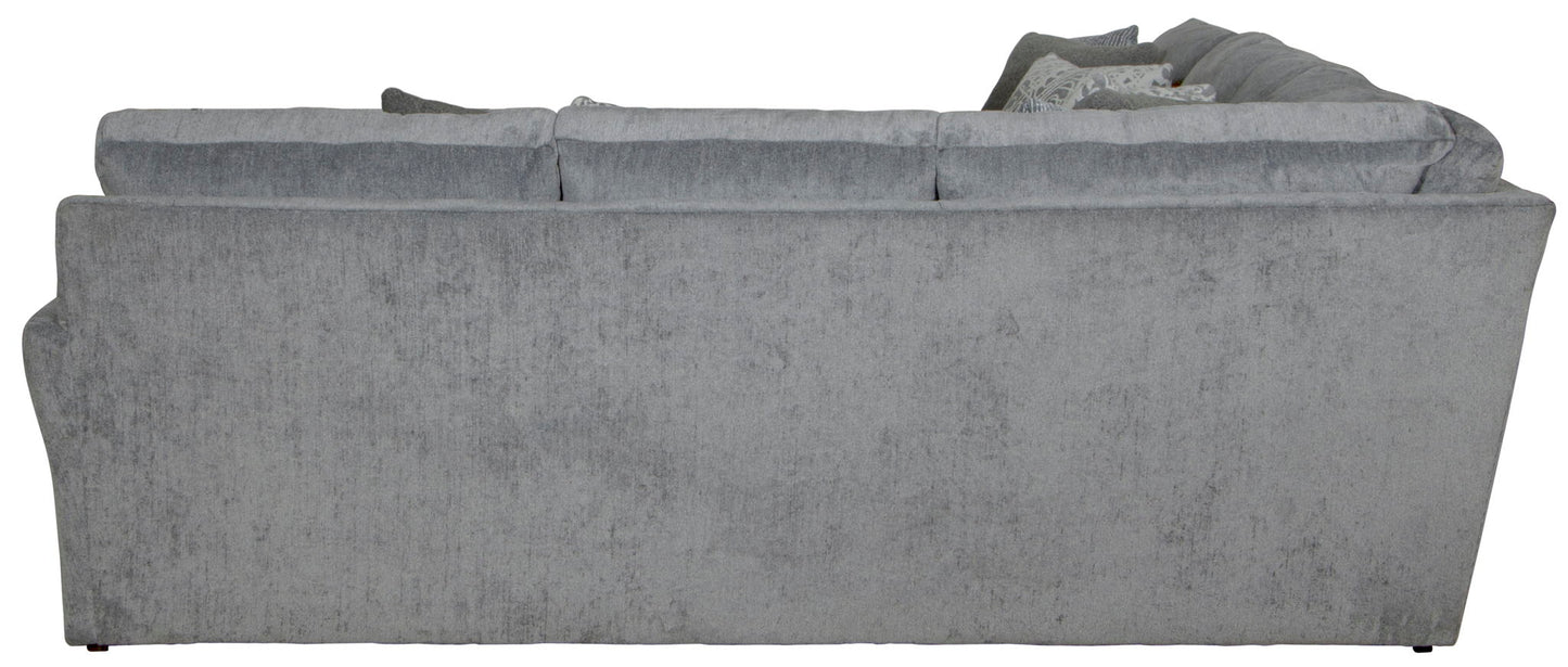 Glacier - Sectional With Included Accent Pillows - Hornell Furniture Outlet