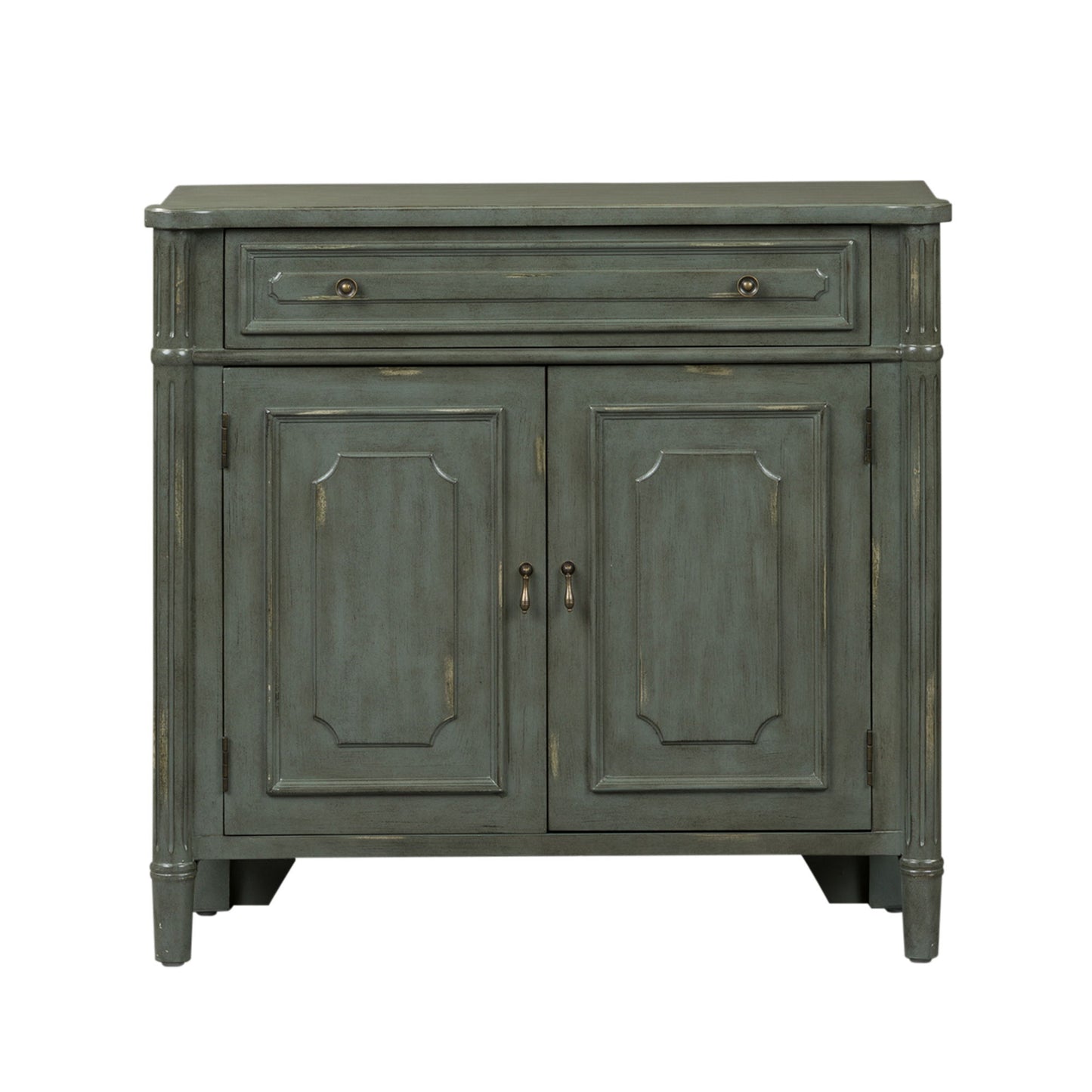 Madison Park - 1 Drawer 2 Door Accent Cabinet - Dark Gray - Hornell Furniture Outlet