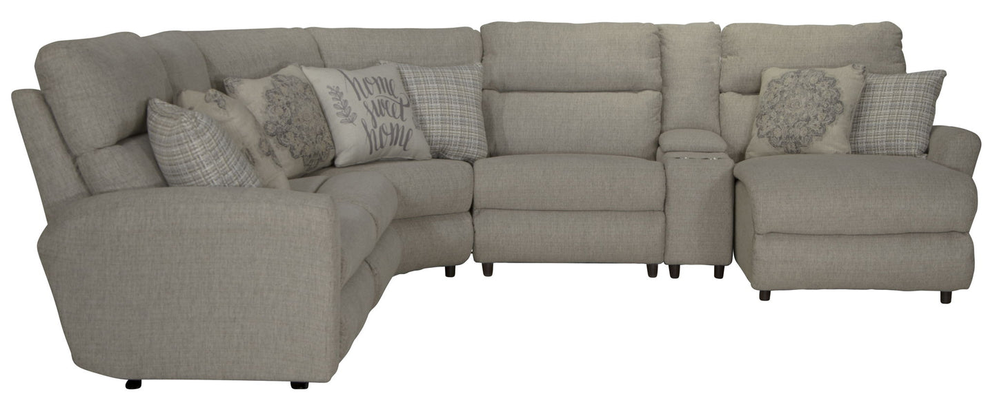 McPherson - Reclining Sectional - Hornell Furniture Outlet