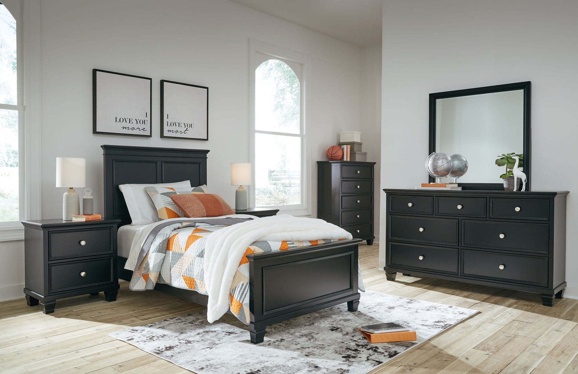 Lanolee - Panel Bedroom Set - Hornell Furniture Outlet
